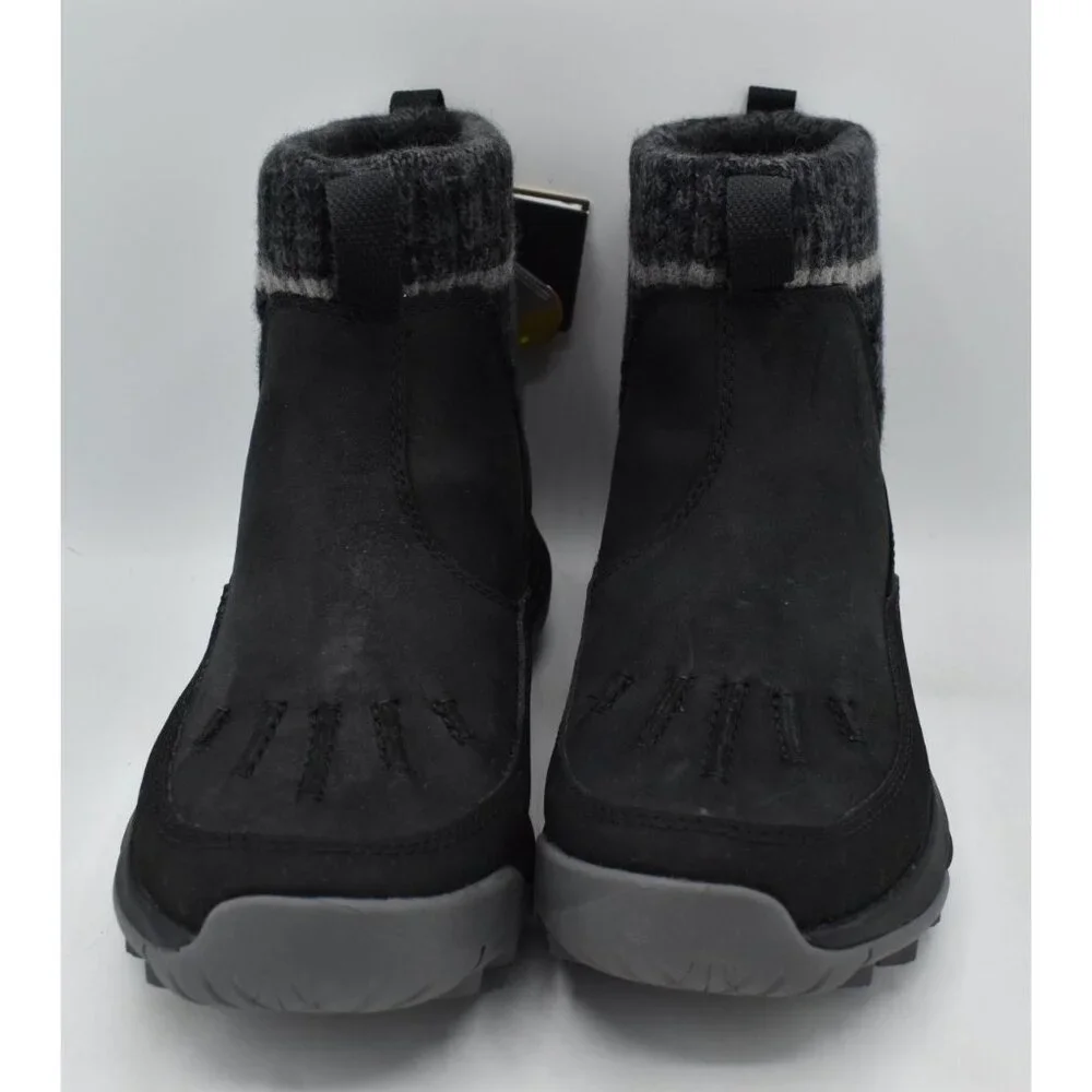 Merrell Womens Size 7 Thermo Siren 4 Insulated‎ WP Black Leather Chelsea Boots